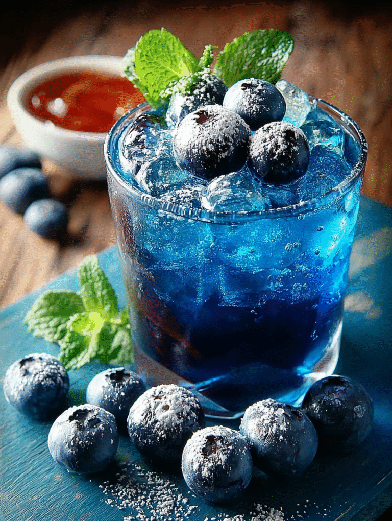 Blue Tonic Weight Loss Recipe: The Ultimate Fat-Burning Drink Everyone’s Talking About 2 Blue tonic weight loss recipe card visual