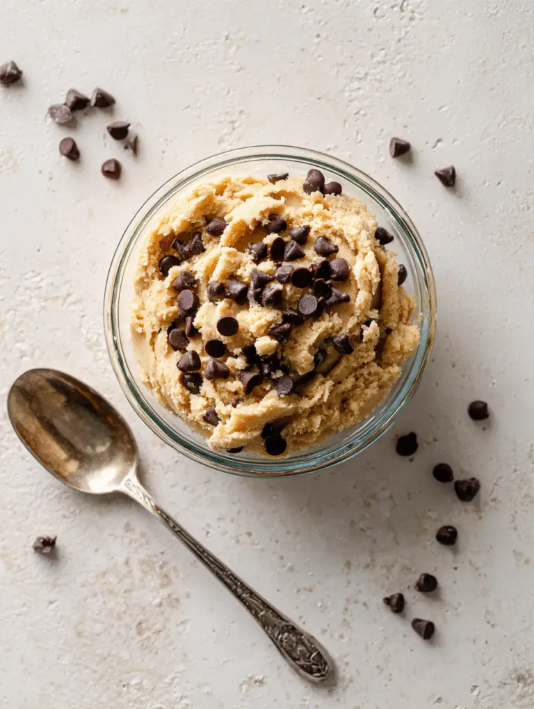 The Ultimate Greek Yogurt Cookie Dough (5-Min, High Protein, Bakeable!) 2 Greek yogurt cookie dough with chocolate chips