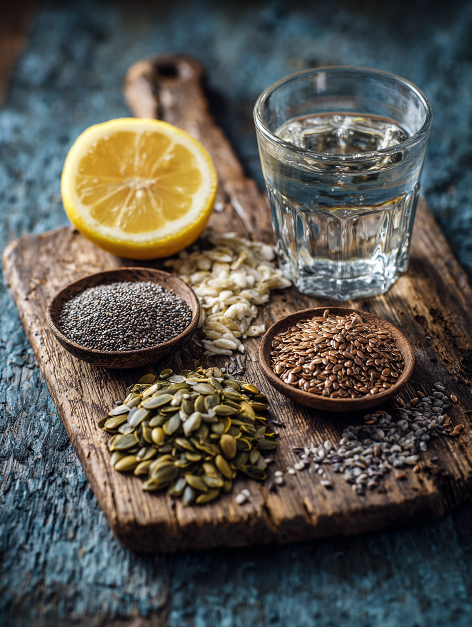 Ingredients used in bariatric seed recipe