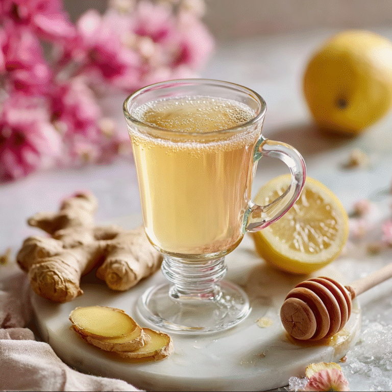 The Ultimate Natural Zepbound Recipe Guide (2025) 10 A glass of the finished Natural Zepbound Recipe drink, garnished with a lemon slice and a cinnamon stick.