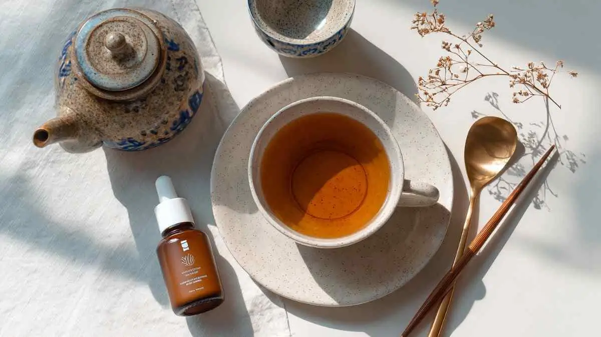 best korean retinol tea with serum