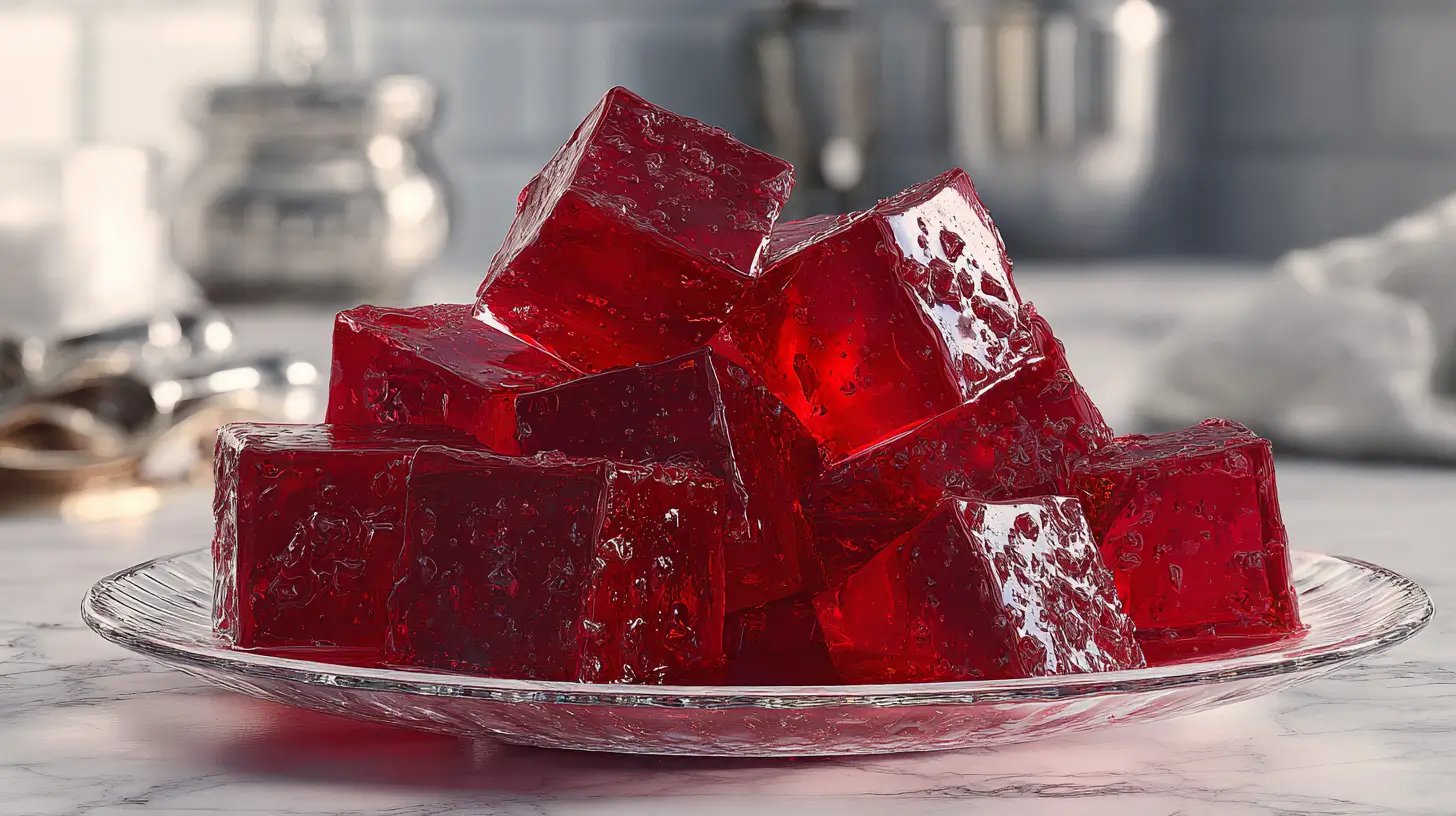 best burn peak jello recipe ruby red gelatin dessert